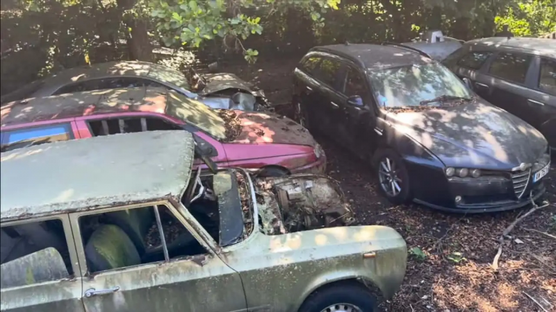 Hollandiában egy elhagyatott Alfa Romeo kereskedésre bukkantak, amelyet egy szomorú esemény következtében már nem őriz senki. Az üresen álló bemutatóterem és a porral borított autók a múlt dicsőségét idézik, miközben a csendben csak az idő múlását hallani