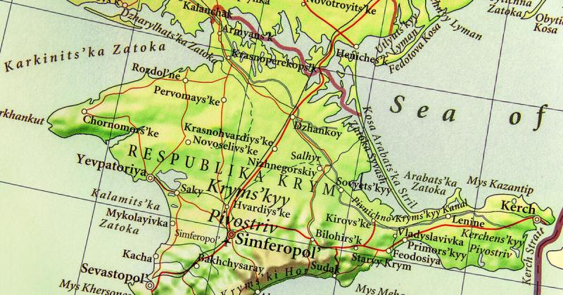 Lángokban áll az orosz olajtározó a Krím-félsziget szívében.