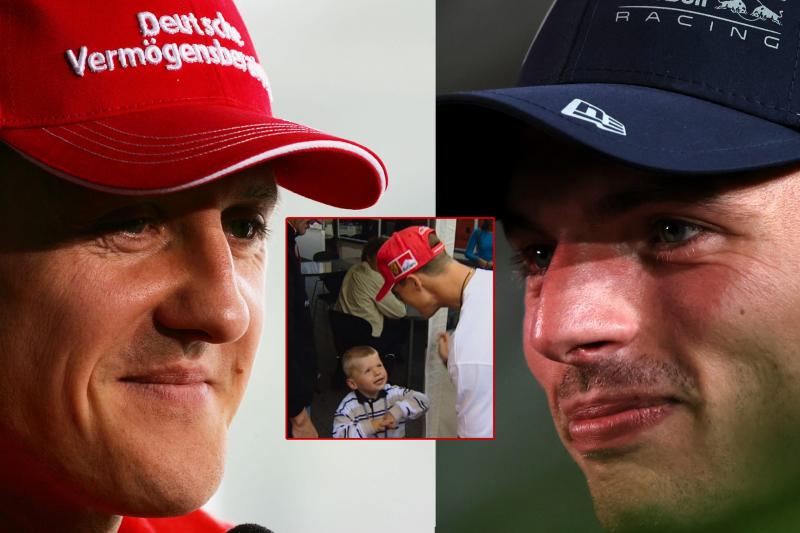 Verstappen emlékei Schumacherről: Lélegzetelállító élmény volt számára. Ő a tökéletes példája annak, hogyan érdemes megélni az életünket. | M4 Sport